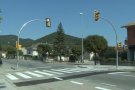 Sant Feliu de Pallerols instal·la dos semàfors nous per millorar la seguretat vial