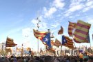 Uns 1200 garrotxins viatgen en autocar a la manifestació de l'11S a Barcelona sota el lema Objectiu independència