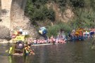 Una dotzena de barques i uns 150 membres participants fan possible la 34a edició de la Remigius Fluviï