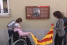 Santa Pau recorda el 80è aniversari de l'afusellament de l'alcalde Joan Pinsach i inaugura un plafó a la casa on va viure
