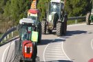 Una tractorada amb presència garrotxina es concentra a tot el país pels presos