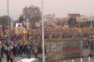 Uns 600 garrotxins col•laboren en la demostració de força de l’independentisme a Perpinyà
