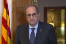 El president Torra demana a les famílies amb nens sortir per franges horàries