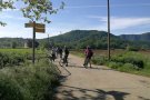 Esportistes i passejants tornen als espais naturals i urbans de la Garrotxa seguint les mesures de prevenció