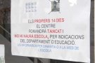 El Departament d'Educació podria obrir les preinscripcions escolars la setmana vinent