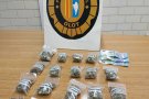 La Policia Municipal d'Olot deté un home que portava 19 bosses de marihuana
