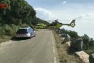 Rescaten un conductor accidentat a la carretera de la Mare de Déu del Mont