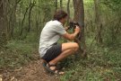 Un veí de Sant Esteve d'en Bas enregistra els grans mamífers de la Garrotxa amb una càmera de trampeig