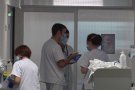 Els professionals de l'Hospital d'Olot ja estan rebent la segona dosi de la vacuna