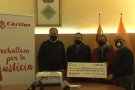 Les Preses dona gairebé 600 euros a Càritas Garrotxa