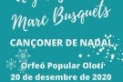 Àngel Girona i Marc Busquets oferiran un cançoner de Nadal a l'Orfeó Popular Olotí