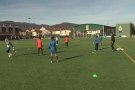 Prop de 50 infants participen al campus Football Technics a Les Preses