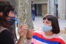 La campanya 'Retalla les violències, enganxa les cures' continuarà als 21 municipis de la Garrotxa