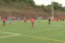 El Club Atletisme Garrotxa celebra poder tornar a jugar a casa amb la seva afició més d'un any després