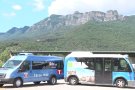 La Vall d'en Bas inaugura el servei de transport públic a demanda