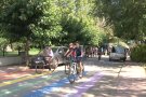 La XIV Bicicletada popular agrupa als veïns de Mieres per celebrar la festa Major