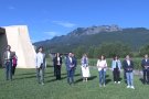 La Vall d’en Bas ha acollit la primera jornada de treball del govern català