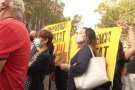 La Garrotxa respon amb concentracions davant dels ajuntaments de la comarca per la detenció de Carles Puigdemont