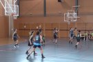 Bon inici de lliga dels dos 3a femenins del CB Vall d'en Bas i l'Escola Pia