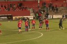 Un gol a l'últim minut de l'Hospitalet condemna el bon partit de la Unió Esportiva Olot (0-1)