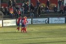 La UE Olot goleja el Vilafranca amb un gran hat-trick d'Arranz (5-1)