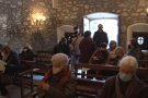 Les Preses celebra Sant Sebastià amb una missa a l'interior de l'ermita
