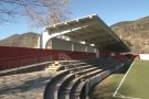 Finalitzen els treballs d’ampliació de la tribuna de l’Estadi Municipal d’Olot