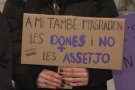 La manifestació del 8M torna als carrers del centre d'Olot