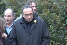 Josep Rull i Jordi Turull clamen des d'Olot per la 