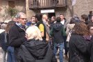 La Fira del Fesol torna a omplir la plaça porticada de Santa Pau després de dos anys de pandèmia