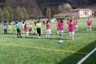 El femení del CF Les Preses torna a guanyar la Lliga de futbol 7 amateur