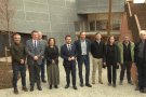 L'alcalde d'Olot trasllada a Aragonès la preocupació per la variant i la seguretat en la visita institucional del president a la Garrotxa