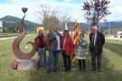 La Vall de Bianya inaugura un monument dedicat als donants de sang