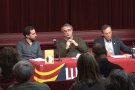El periodista Vicent Partal ha presentat el llibre 'Fronteres' a Olot convidat per l'ANC