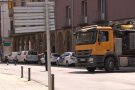 La Policia Municipal d'Olot ja controla el trànsit pesat derivat de l'Avinguda Sant Jordi per evitar grans embussos