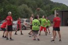 La secció de bàsquet del Club Atletisme Garrotxa tanca la temporada fent un partit contra els bombers