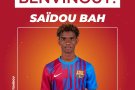 La UE Olot incorpora Saïdou Bah i Josep Cerdà del Barça B