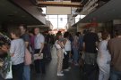 Els placers de la Plaça Mercat d'Olot afectats per l'apagada elèctrica ens comenten les afectacions