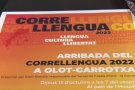 El Correllengua 2022 arriba a Olot el 13 d'octubre