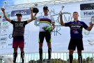 Marti Vayreda puja al segon graó del podia a la Copa d'Espanya de bike trial