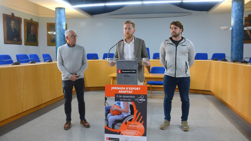 El Firal d'Olot acull una matinal d'esport inclusiu