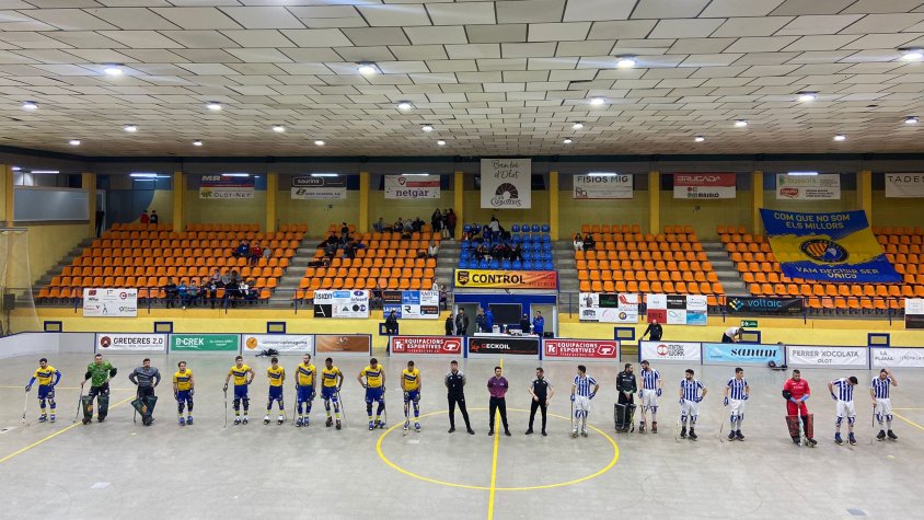 L’Hoquei Olot torna a somriure i guanya l’Oviedo (6-4)