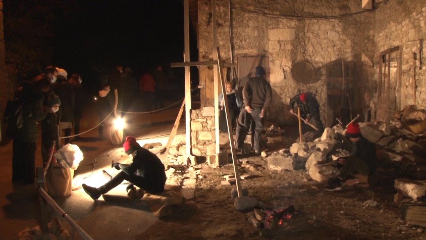 Joanetes prepara novetats en el recorregut i les escenes per al pessebre vivent