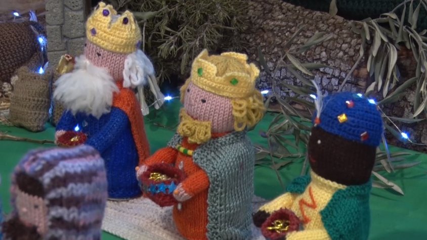 Pessebre de ganxet de Riudaura