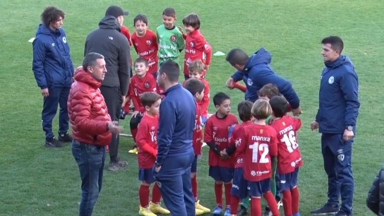El president de la UE Olot creu que els clubs de la comarca s'haurien d'unir més per fer créixer el futbol a la Garrotxa