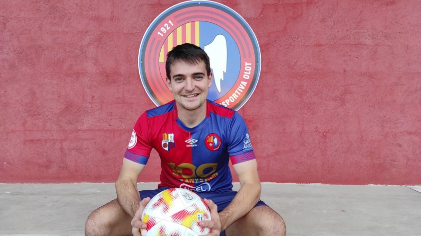Lluís Aspar ja és nou jugador de la Unió Esportiva Olot
