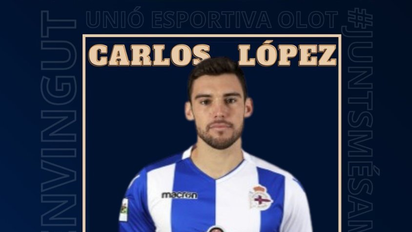 Carlos López és el segon fitxatge de la Unió Esportiva Olot