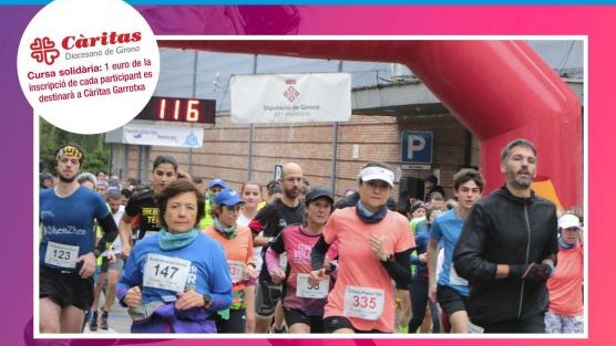El Club Natació Olot i Càritas Garrotxa uneixen forces per a la 27a Mitja Marató de la Garrotxa i Cursa Popular