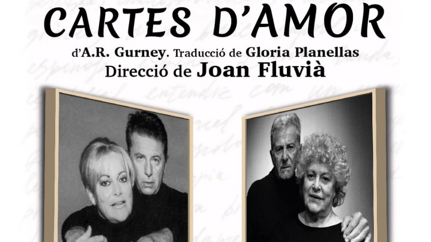 Marta Puig i Jaime Blanch protagonitzaran 'Cartes d'amor' aquest cap de setmana a l'Orfeó Popular Olotí