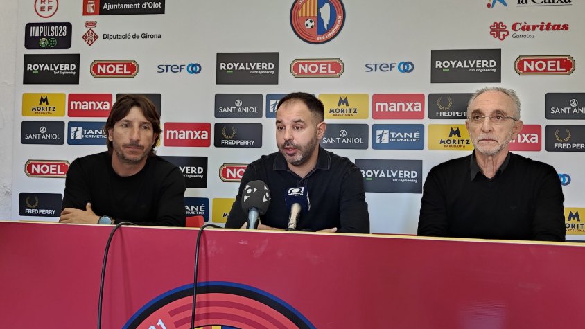 Jonathan Risueño marxa de l'Olot amb la consciència tranquil·la